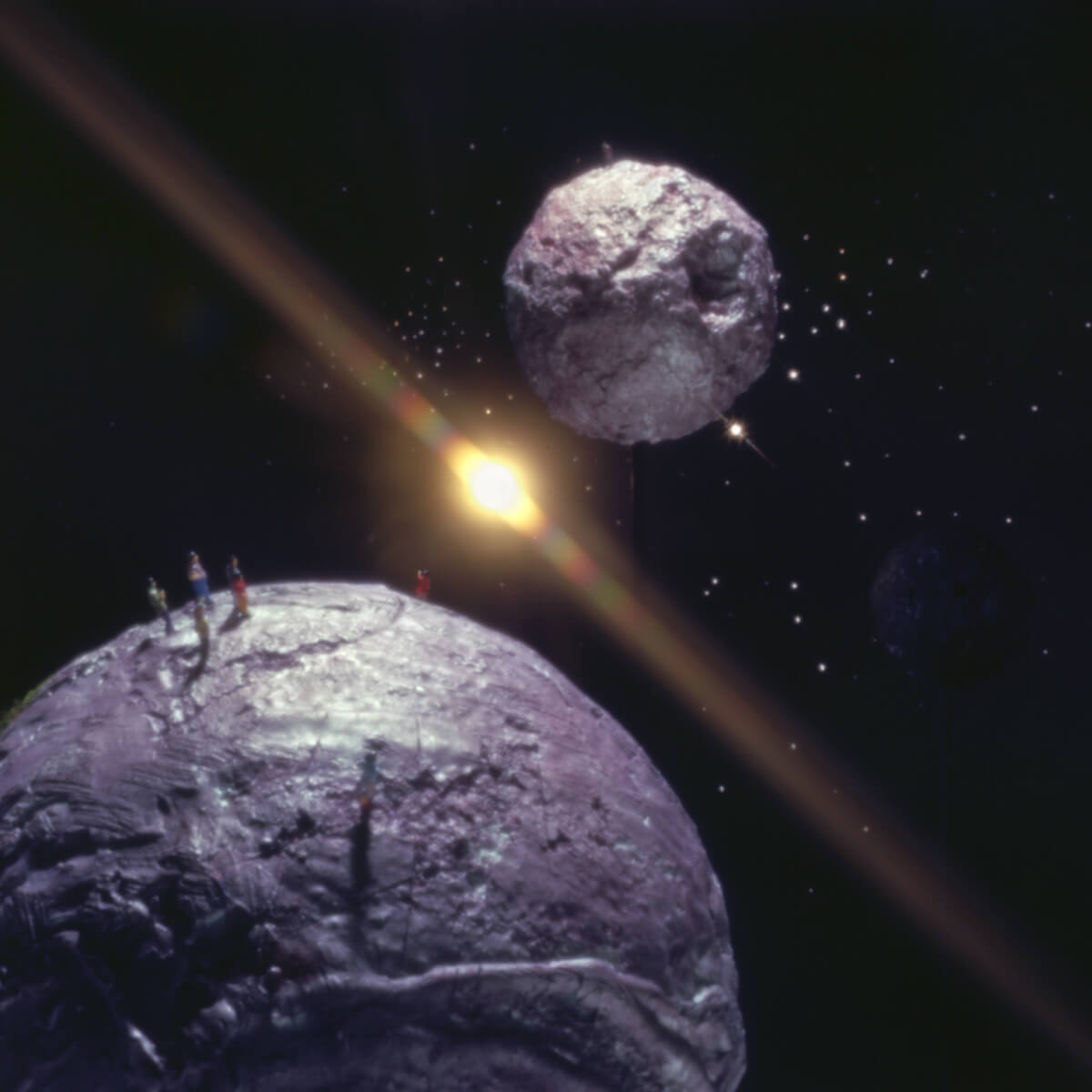 Planetarium of Memories from the Little Prince's Journey - 1 of 4 - pinhole photography - Kodak Ektar 100